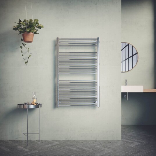 Nordhem Sofiero Håndkletørker 750x1210 mm, Vann/Strøm, Krom