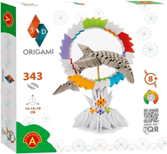 Alexander Toys EXP2552 Origami Papirsett 8+ År
