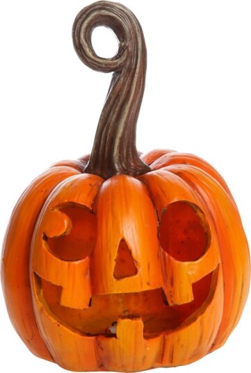 Det Gamle Apotek Halloween Gresskar med LED-lys - 22 cm Det Gamle Apotek Halloween Gresskar med LED-lys - 22 cm