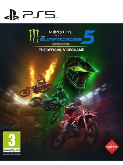 Monster Energy Supercross 5: The Official Videogame (PS5)