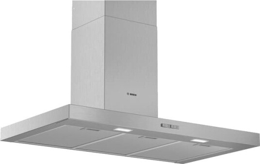 Bosch Serie 2 Vegghengt Kjøkkenvifte 90 cm i Rustfritt Stål med Belysning