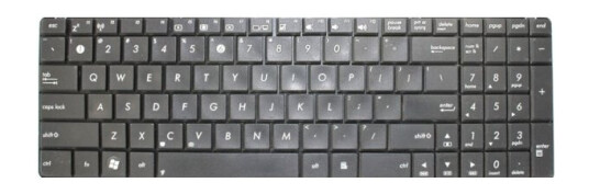 Asus 90Nb08p1-R30600, Tastatur, Us Engelsk, Asus, Asus K501lb/K501lx