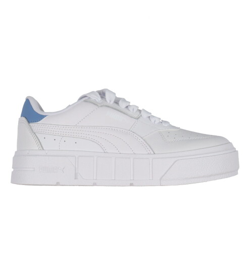 Puma Sko Cali Court Lth Wns White 37 Sko Blå Flerfarget Hvit Puma Sko Cali Court Lth Wns White 37 Sko Blå Flerfarget Hvit