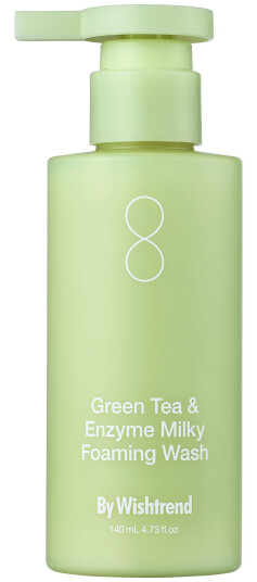By Wishtrend Green Tea & Enzyme Milky Foaming Wash 140 ml