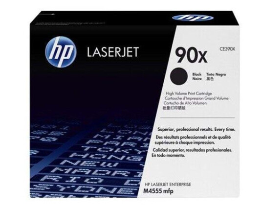 HP 90X / CE390XD - Black Laser Toner - Laser toner Svart HP 90X / CE390XD - Black Laser Toner - Laser toner Svart