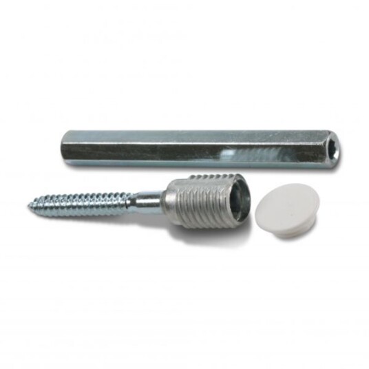 Heco 9605847 Rammeskruesett 17 deler, 7 x 70 mm
