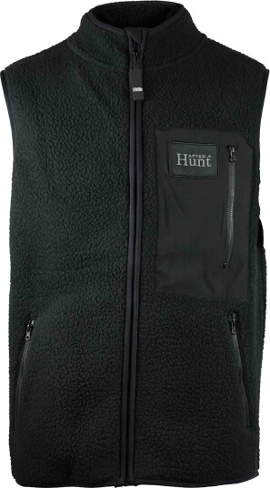 Avignon Unisex AFTER Hunt Fleece Vest Basic Black L