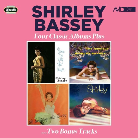 Shirley Bassey  Four Classic Albums Plus  Born To Sing The Blues / The Fabulous / The Bewitching Miss Bassey / Shirley   CD