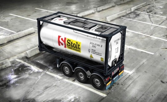 Italeri 1/24 Tecnokar Trailer with 20 Tank