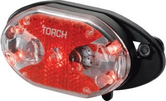 Torch Lampka Tylna Tail Bright 5X Carrier Fit Czarna (Tor-54020) Torch Lampka Tylna Tail Bright 5X Carrier Fit Czarna (Tor-54020)