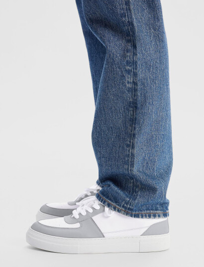 Selected Slhharald Leather Sneaker - White - 41