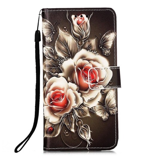 INCOVER Xiaomi Mi 11 Kunstskinn Flip Deksel m. Lommebok - Roser