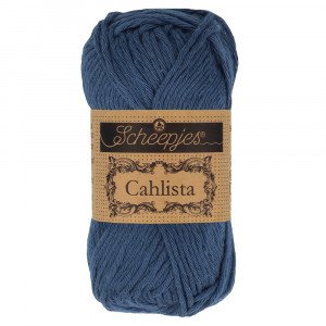 Scheepjes Cahlista Garn Unicolor 164 Light Navy Scheepjes Cahlista Garn Unicolor 164 Light Navy