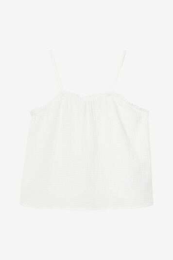Vero Moda Girl Undertøystopp vmNatali Singlet Top Wvn Girl Hvit