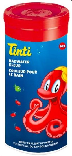 Tinti fargepatroner rød 10 pk