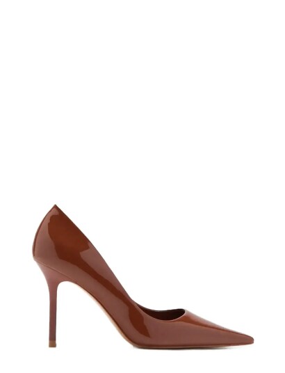Mango High Heeled Shoes Brown 38
