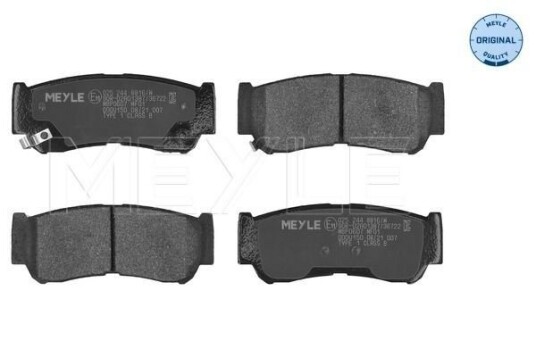 Bremseklosser MEYLE 025 244 8816/W