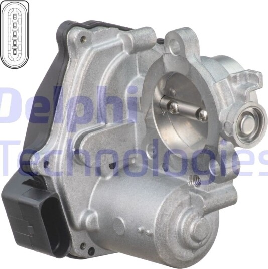 EGR-ventil DELPHI EG10490-12B1