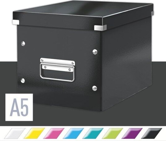 Leitz Oppbevaringsboks Click & Store Kube  WOW Medium