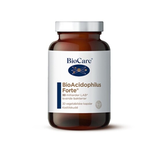 BioCare BioAcidophilus Forte 30 kapsler BioCare BioAcidophilus Forte 30 kapsler