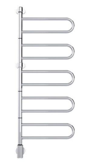 Pax Flex U håndkletørker, el, 45,4 x 115,3 cm, rustfritt stål