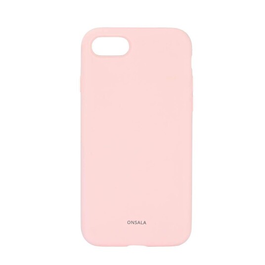 ONSALA Mobildeksel Silikon kritt Rosa iPhone 6/7/8/SE