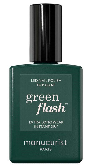Manucurist Green Flash Gel Polish Top Coat 15 ml