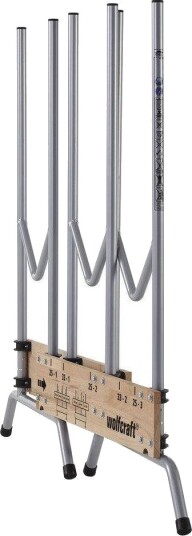 Wolfcraft Gmbh 5121000 Vedholder Metall Tre Sort Grå Tre 150 Kg 700 Mm 675 Mm