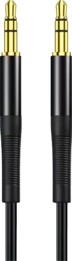 NEXTBATT 3,5 mm hann til hann AUX-kabel, 1m - Svart