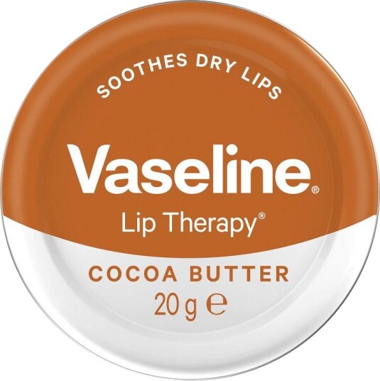 Vaseline Lip Therapy Petroleum Jelly Pot Cocoa 20g Vaseline Lip Therapy Petroleum Jelly Pot Cocoa 20g