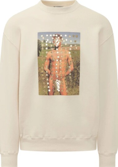 JW Anderson, Herre, Gensere & Hettegensere, Beige, XL,