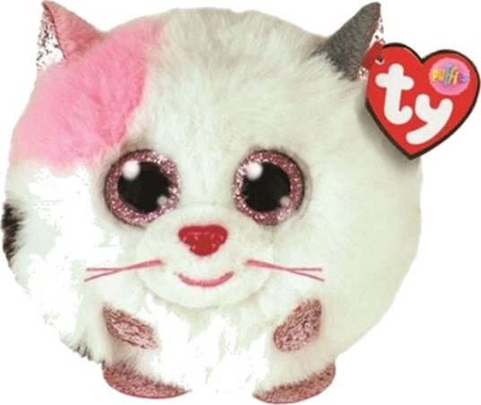 Ty Beanie Balls Katt Kosedyr Hvit 3+ år