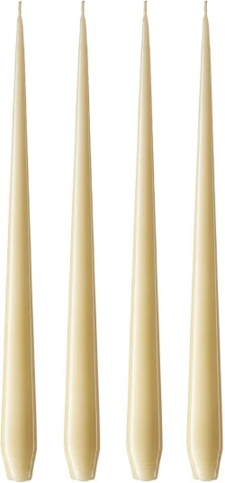 ester & erik lys 4 stk. lakket Pale ginger 14 0 32 cm