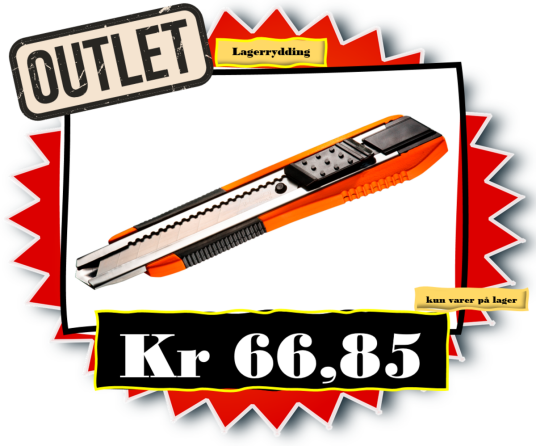 KNIV AVBREKK 18mm (12/72) SOFT NEO   outlet