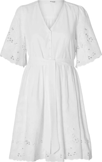 Selected Femme Dame Kjoler Hvit S, Selected Femme Dame Kjoler Hvit S,