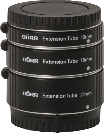 Dörr Mellomringer For Nikon 1 Kamera 10/16/21mm Dörr Mellomringer For Nikon 1 Kamera 10/16/21mm