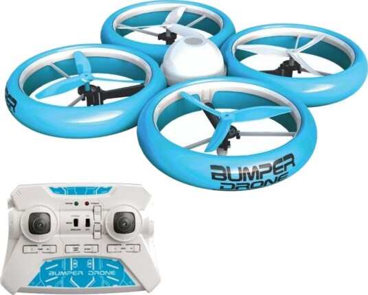 Silverlit Bumper Drone vanntett blå nybegynner radiostyrt leke