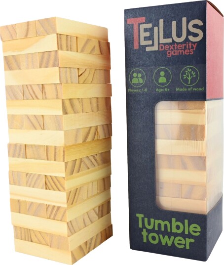 Robetoy Tellus Stabelspill 48 Deler