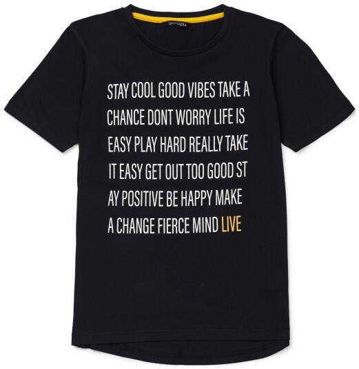 Luca &  Lola Gino T-Shirt Black 86-92