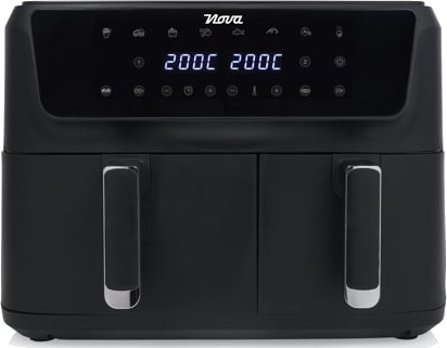 Nova 182470 Airfryer M. Dobbeltt Skuffe 6.5l +4.5l Airfryer Nova 182470 Airfryer M. Dobbeltt Skuffe 6.5l +4.5l Airfryer