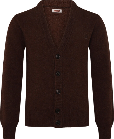 Baracuta Shetland Cardigan - Brown - S