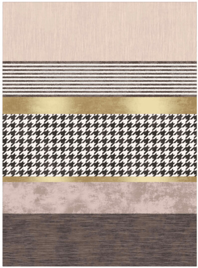 Wilton teppe Esme brun/multi Størrelse: 200 x 280 cm