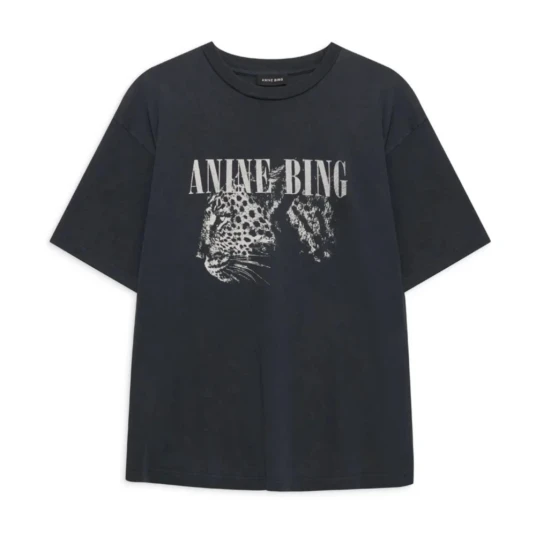 Anine Bing Dame Topper Svart L Anine Bing Dame Topper Svart L