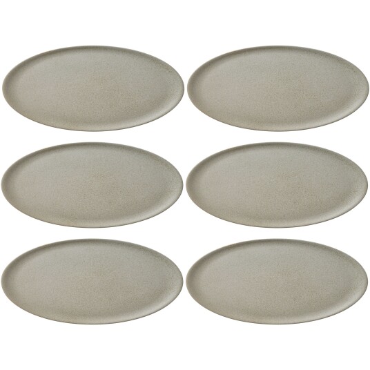 Aida RAW Middagstallerken 28 cm 6 pk Sandy Beige