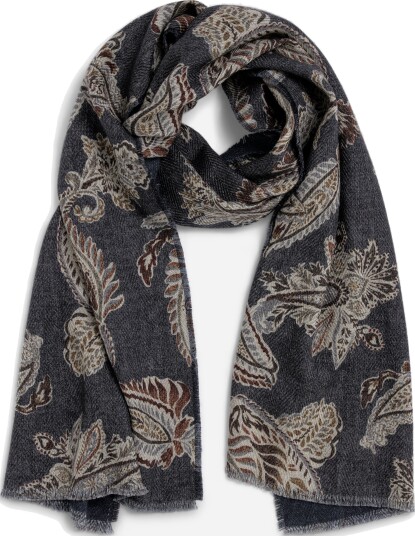 Ferner Jacobsen Wool scarf OS grå herre