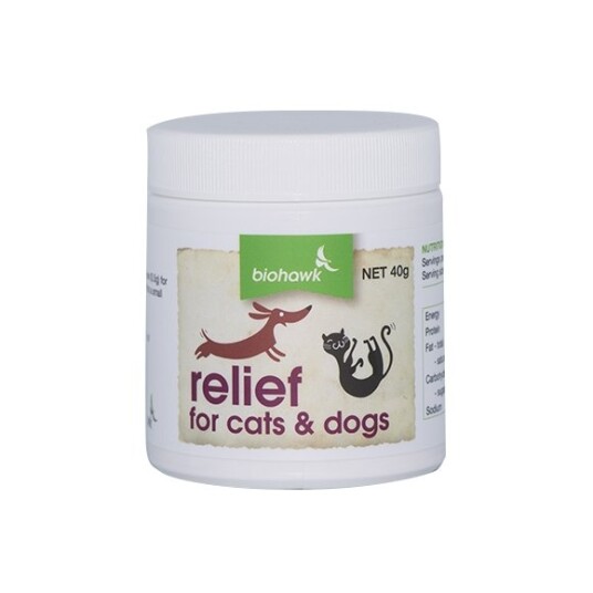 RELIEF FOR CATS AND DOGS