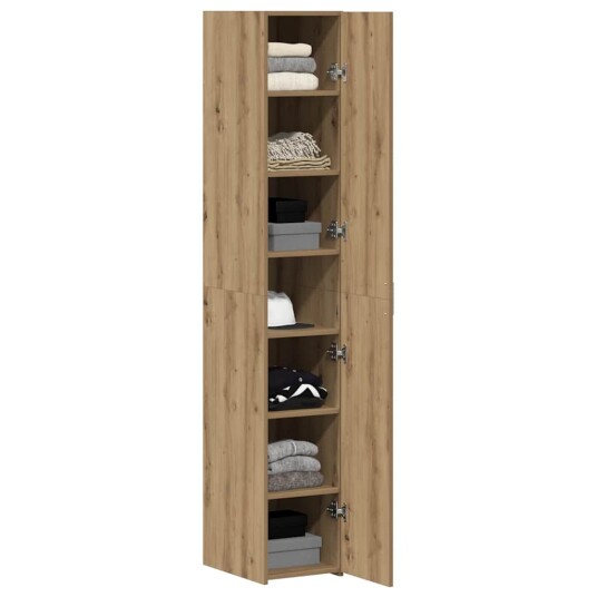 Høyskap Artisan Oak 30x42.5x185 cm Konstruert tre Høyskap Artisan Oak 30x42.5x185 cm Konstruert tre