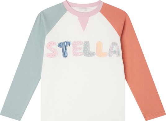 Stella McCartney Kids Genser Hvit m. Pastel Stella McCartney Kids 8 år 128 Genser