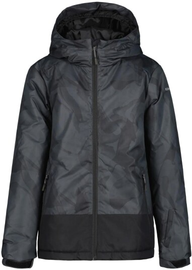 Icepeak  Lutcher Jr WP Vinterjakke Sort   990 Svart 164