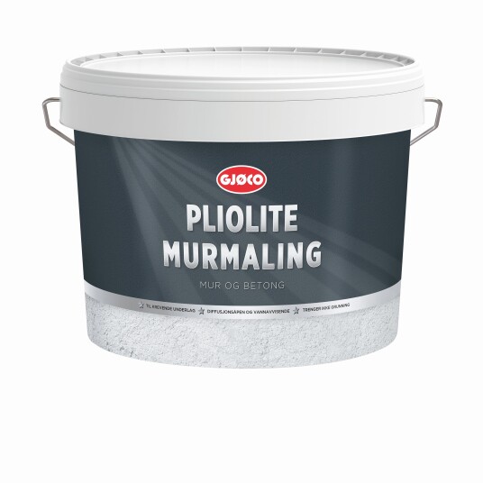 Gjøco Pliolite Murmaling Hvit 9L